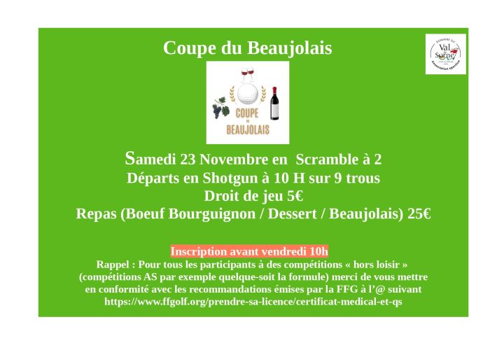 Coupe du Beaujolais 2024